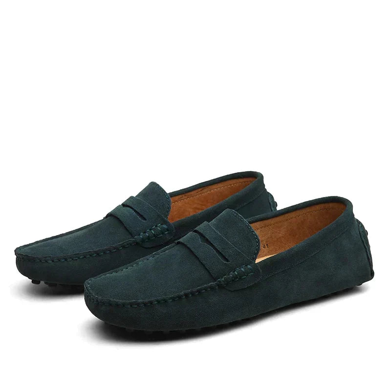 Mocassins de conduite à enfiler bride sur le dessus homme – Vivienne