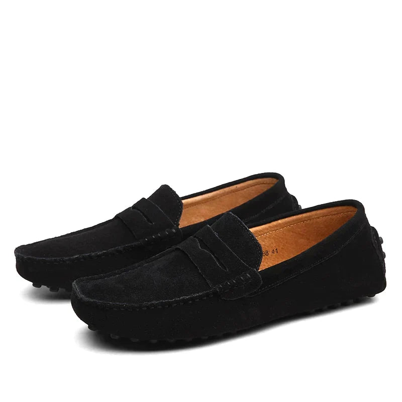 Mocassins de conduite à enfiler bride sur le dessus homme – Vivienne