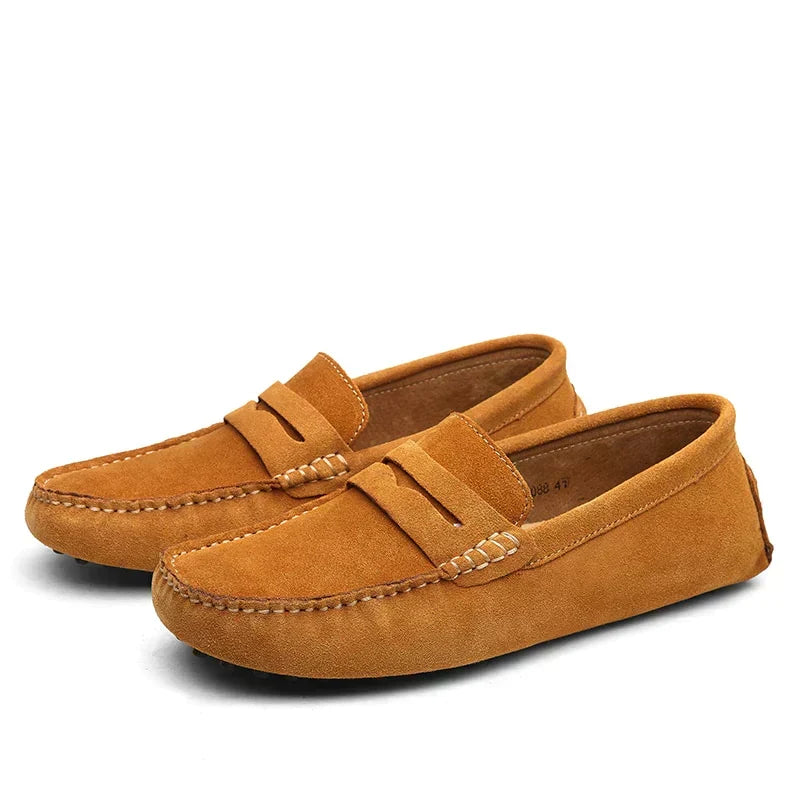 Mocassins de conduite à enfiler bride sur le dessus homme – Vivienne