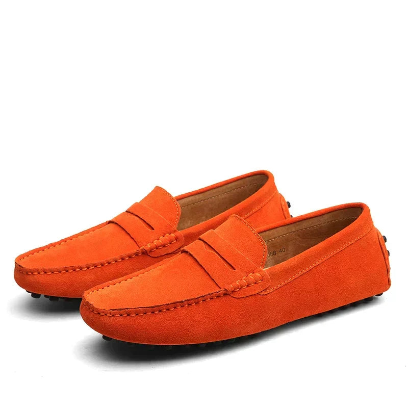 Mocassins de conduite à enfiler bride sur le dessus homme – Vivienne