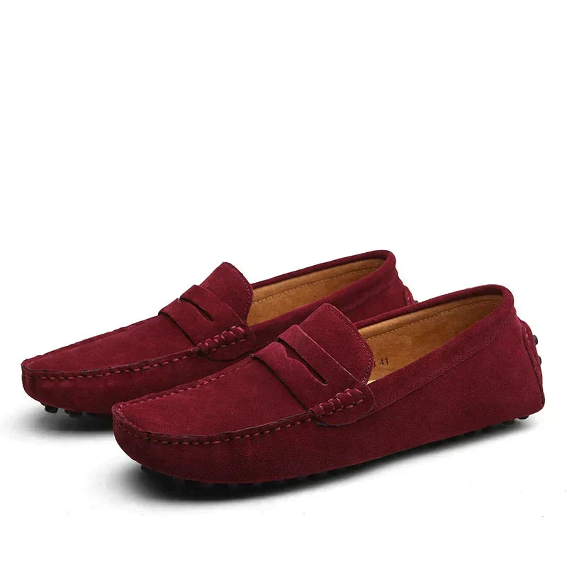 Mocassins de conduite à enfiler bride sur le dessus homme – Vivienne