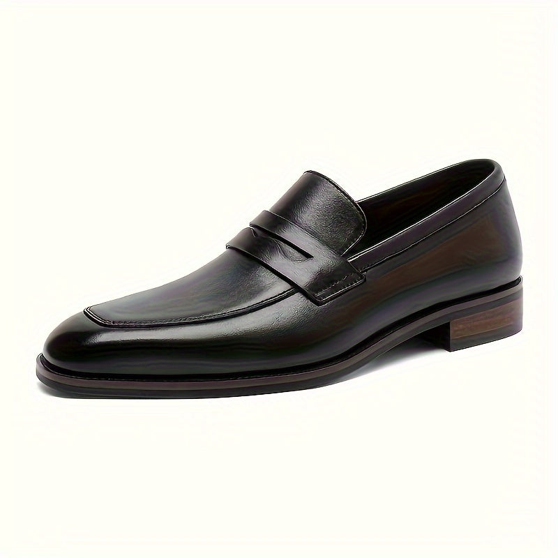 Mocassins penny à enfiler bout allongé fente penny semelle basse homme – Dolus