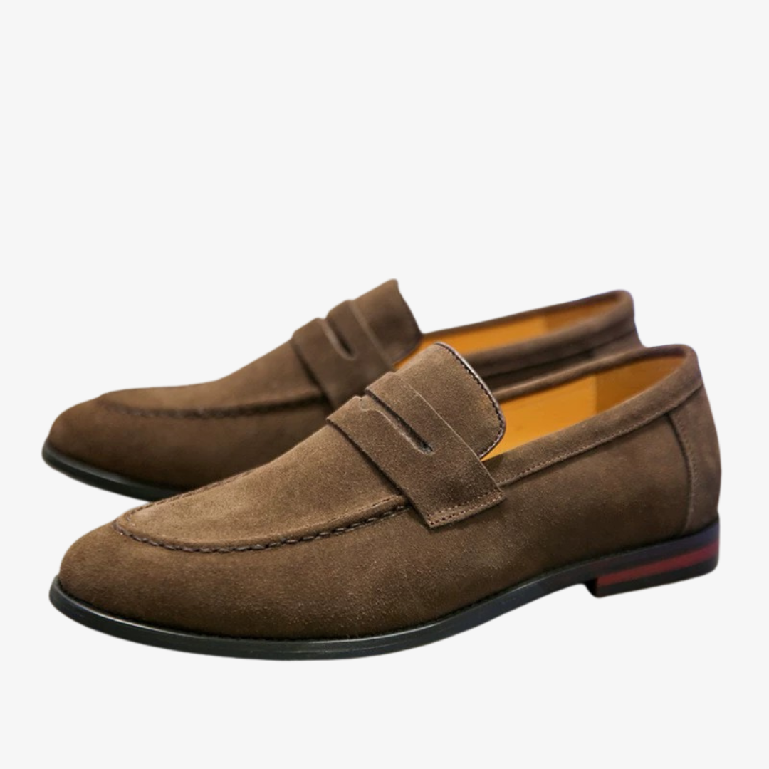Mocassins penny à bride semelle basse au style intemporel homme – Lisbonne