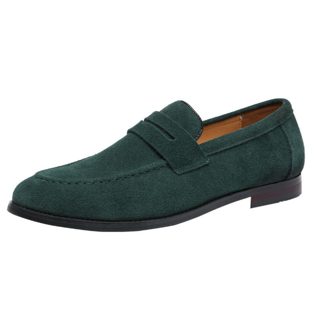 Mocassins penny à bride semelle basse au style intemporel homme – Lisbonne