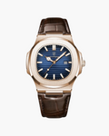Montre à cadran rond affichage de la date bracelet texturé homme – Sare