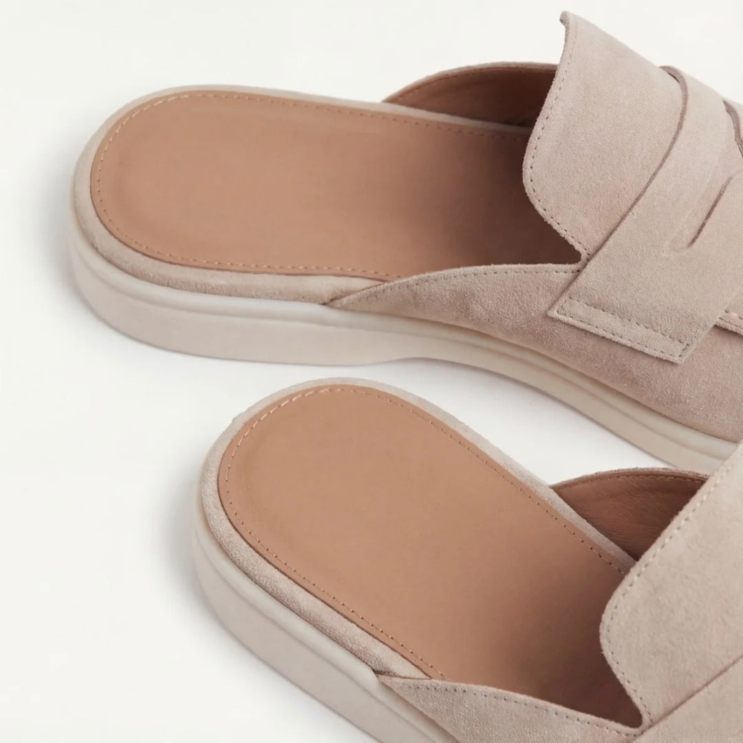 Mules à bride empeigne fermée dos ouvert au style intemporel homme – Annonciation