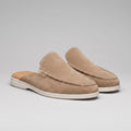 Mules mocassins à enfiler talon ouvert au chic discret homme – Oppède
