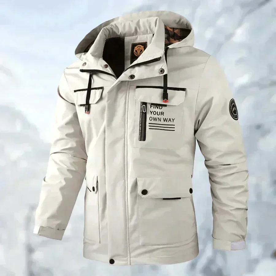 Blouson outdoor imperméable pour l'hiver au style intemporel homme – Taitbout