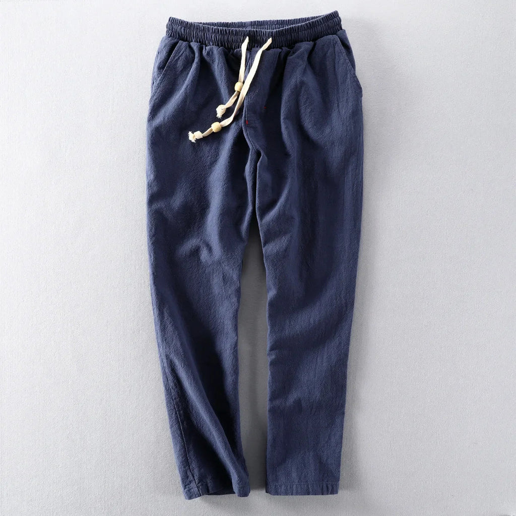 Pantalon bas resserré taille élastique pour le quotidien homme – Pertuis