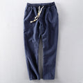 Pantalon bas resserré taille élastique pour le quotidien homme – Pertuis