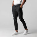 Pantalon coupe ajustée jambes fuselées longueur légèrement raccourcie homme – Givry