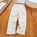 Pantalon rayé coupe ample taille à passants fermeture boutonnée homme – Port-en-Bessin