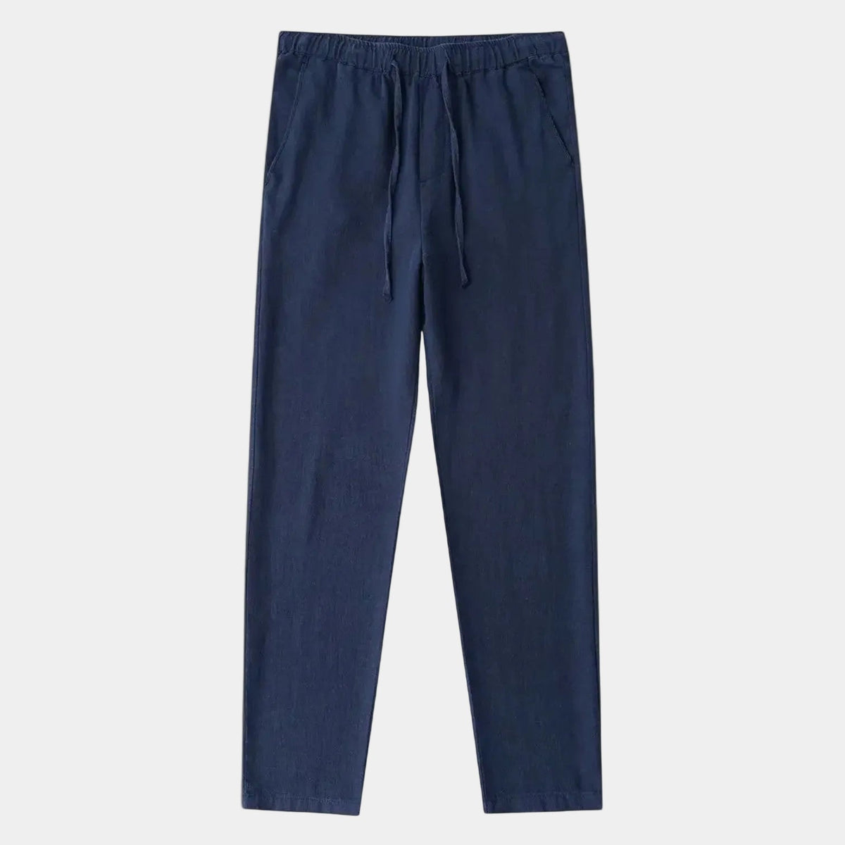 Pantalon à taille élastiquée et cordon poches latérales jambes longues homme – Arradon