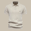 Polo en laine maille respirante à manches courtes style smart casual homme – Ars-en-Ré