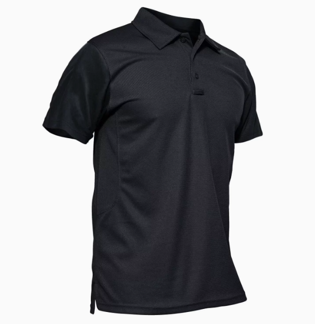 Polo en maille piquée manches courtes