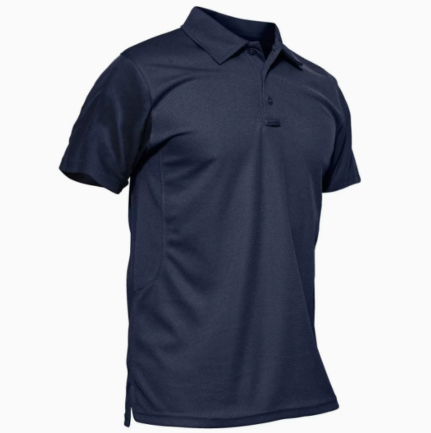 Polo en maille piquée manches courtes