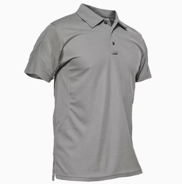 Polo en maille piquée manches courtes