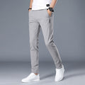 Pantalon coupe tailleur en toile légère