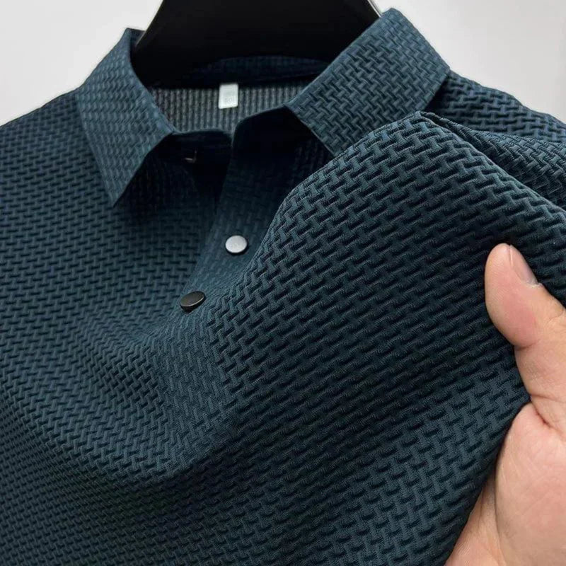 Polo infroissable manches courtes entretien facile homme – Dinan
