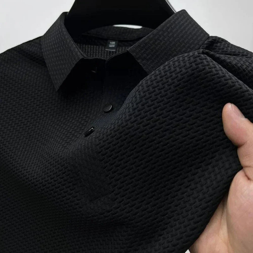 Polo infroissable manches courtes entretien facile homme – Dinan