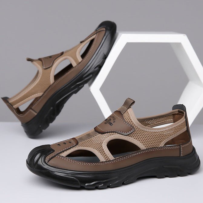 Sandales confortables à soutien orthopédique au style intemporel homme – Mabillon