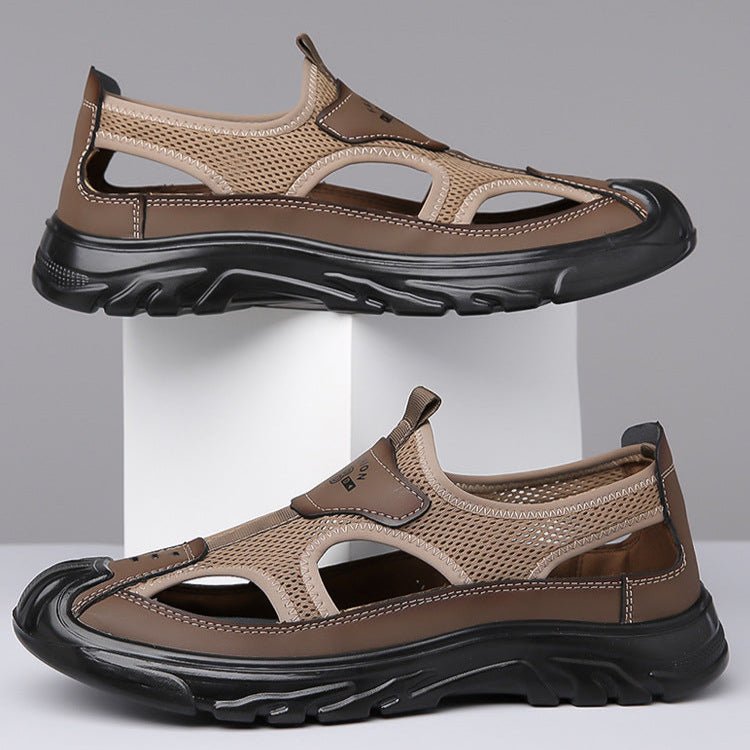 Sandales confortables à soutien orthopédique au style intemporel homme – Mabillon