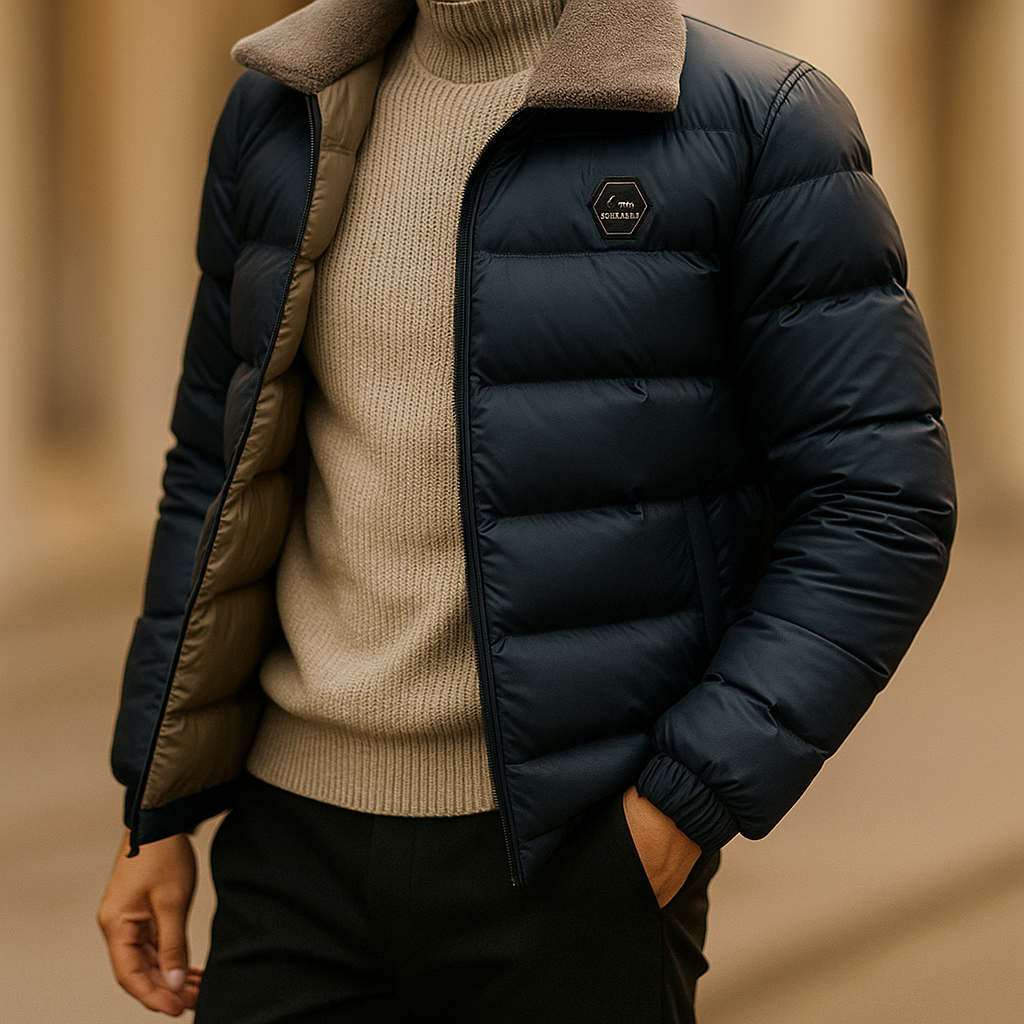 Veste d'hiver matelassée à la finition soignée pour le quotidien homme – Vinon