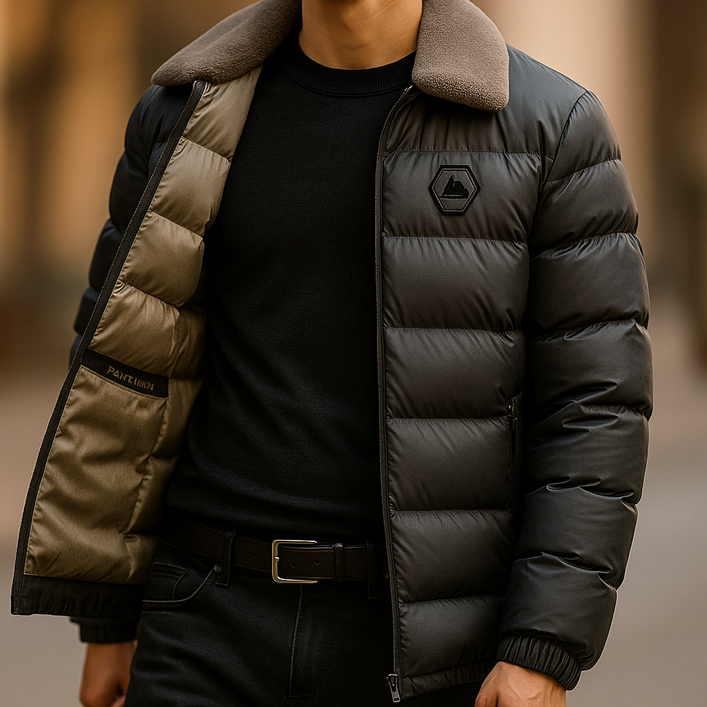 Veste d'hiver matelassée à la finition soignée pour le quotidien homme – Vinon