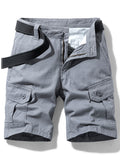 Short cargo à poches et fermeture zippée au style intemporel homme – Savoie