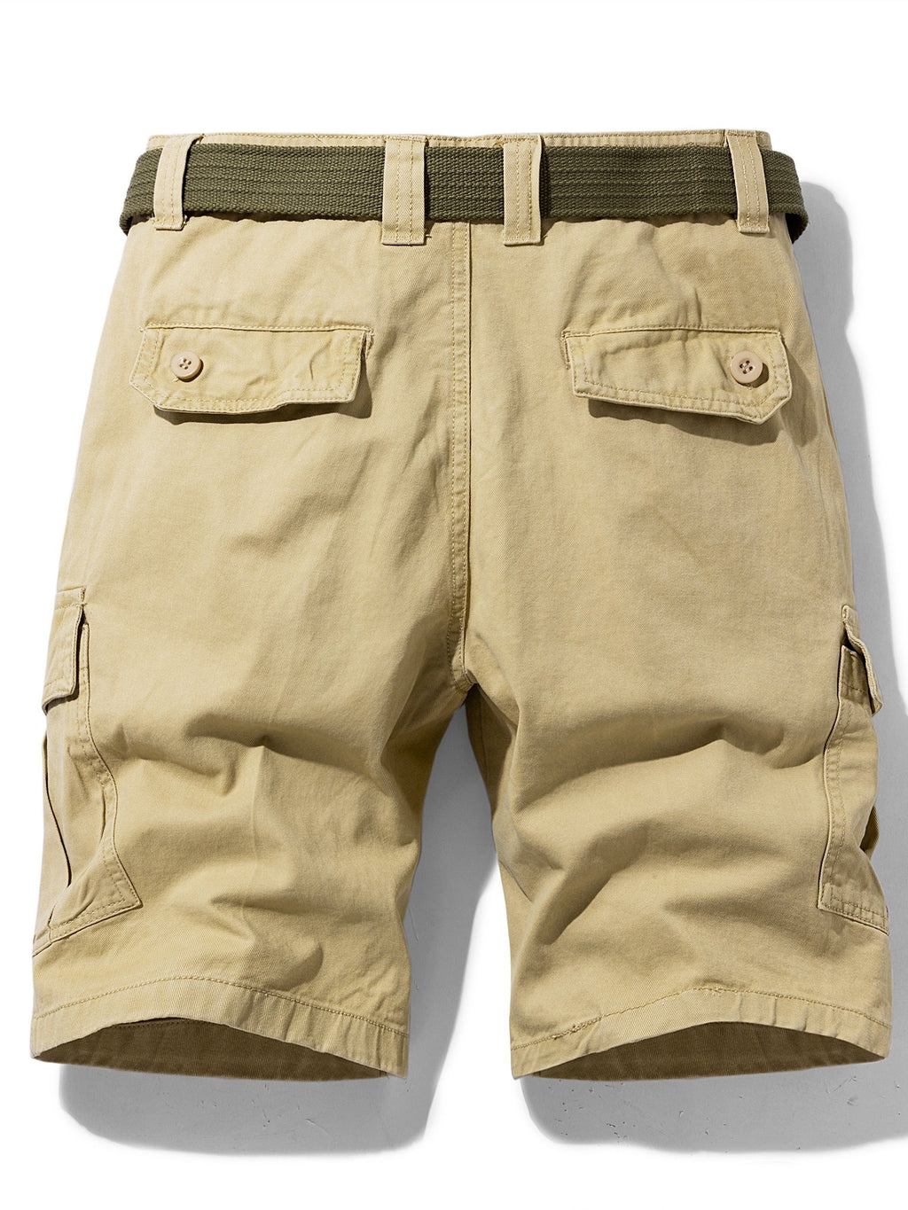Short cargo à poches et fermeture zippée au style intemporel homme – Savoie