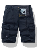 Short cargo taille ajustable cordon poches à soufflet homme – Tournus