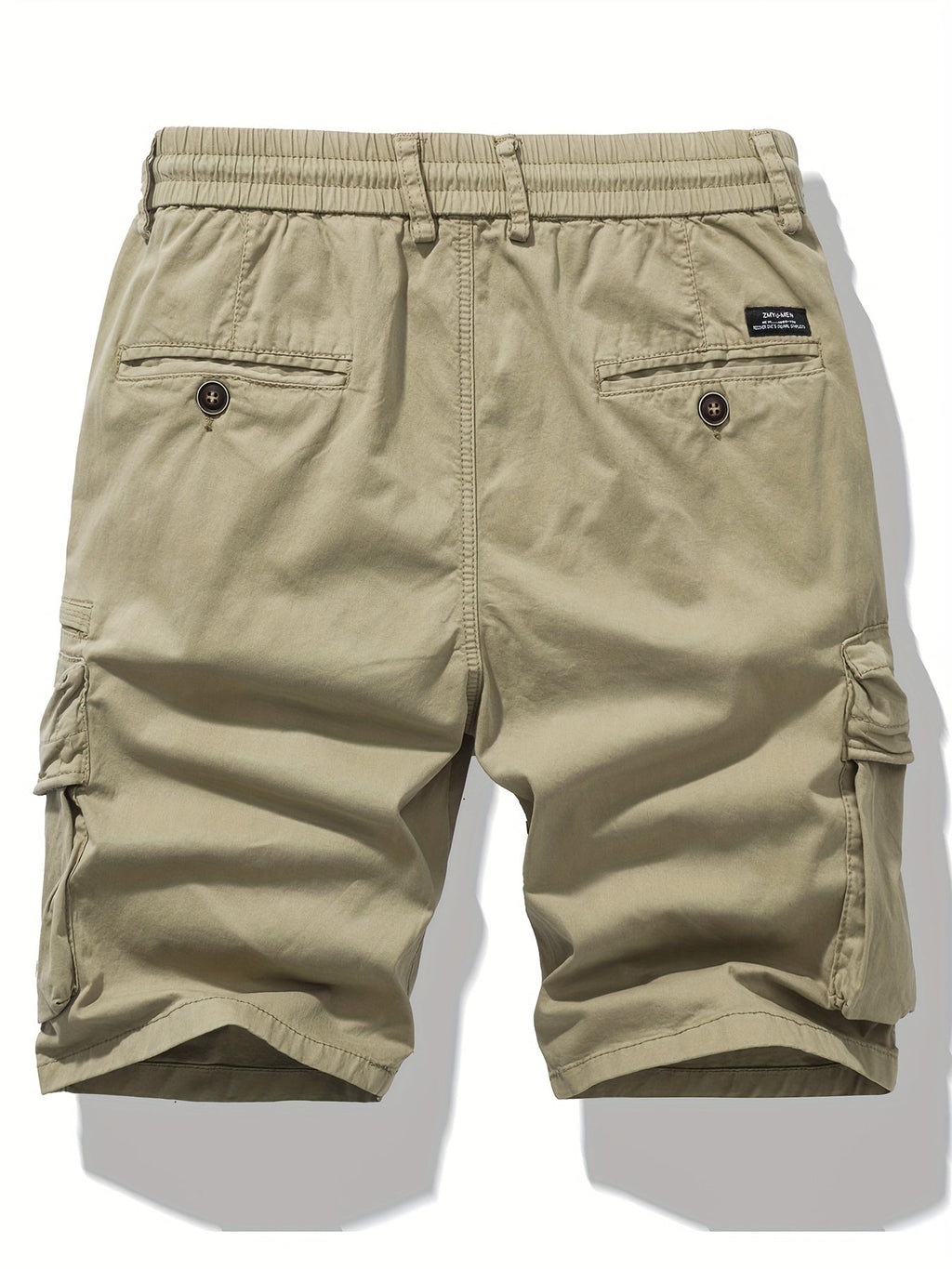 Short cargo taille ajustable cordon poches à soufflet homme – Tournus