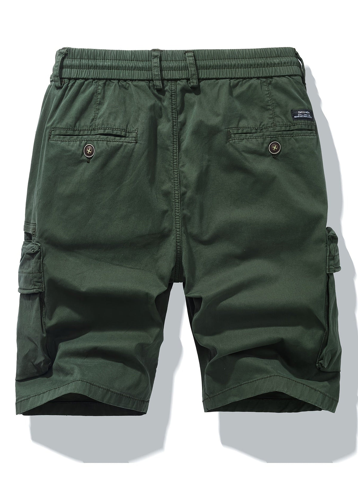 Short cargo taille ajustable cordon poches à soufflet homme – Tournus