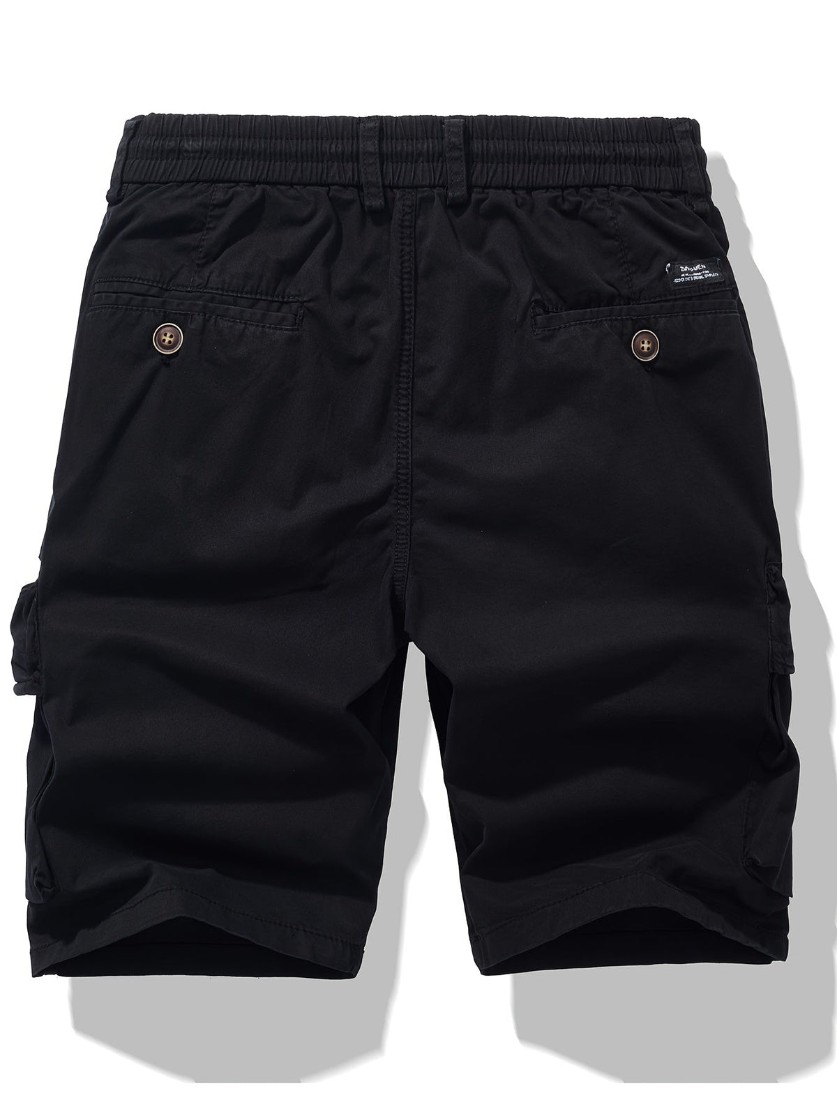 Short cargo taille ajustable cordon poches à soufflet homme – Tournus