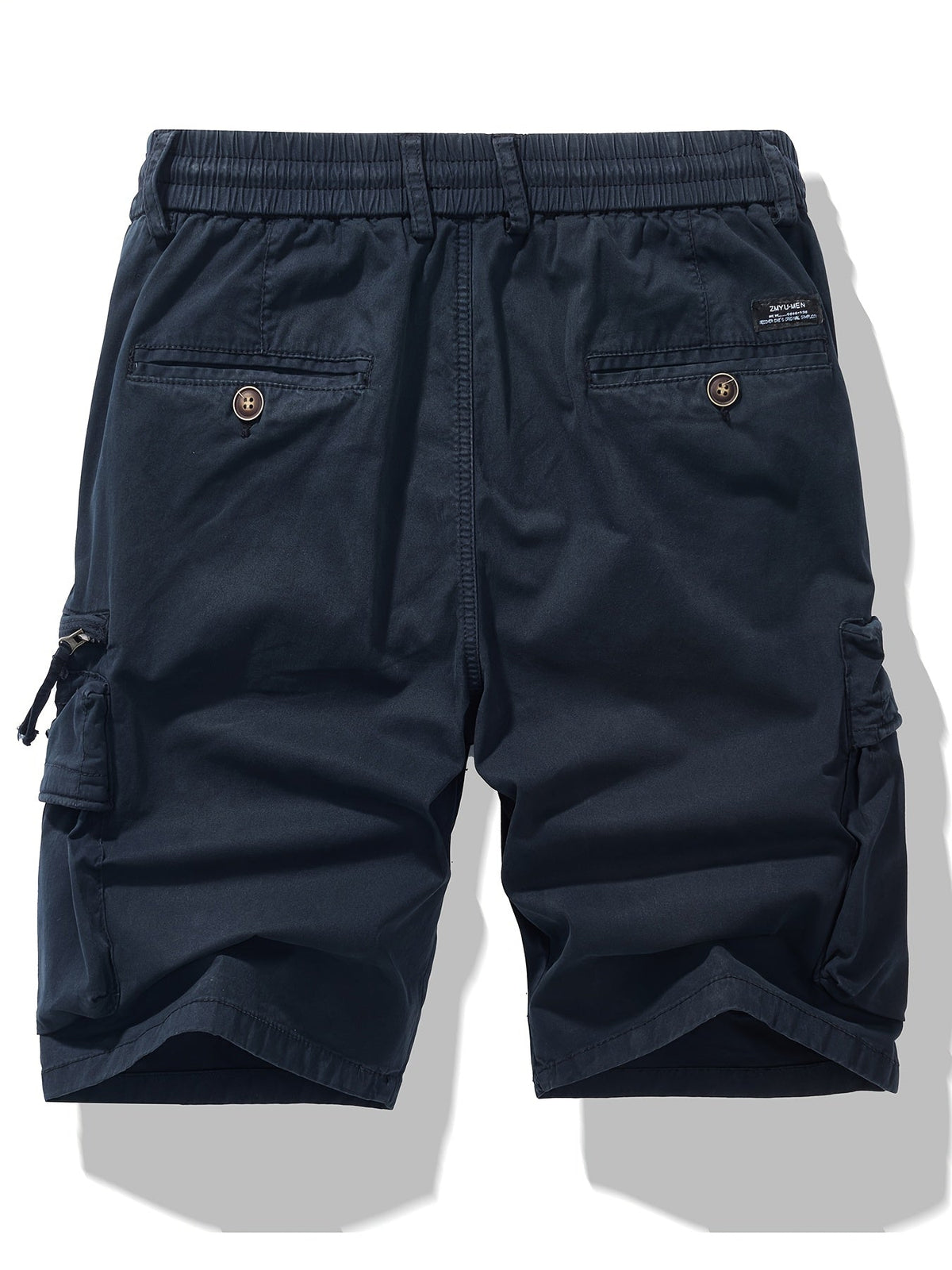 Short cargo taille ajustable cordon poches à soufflet homme – Tournus