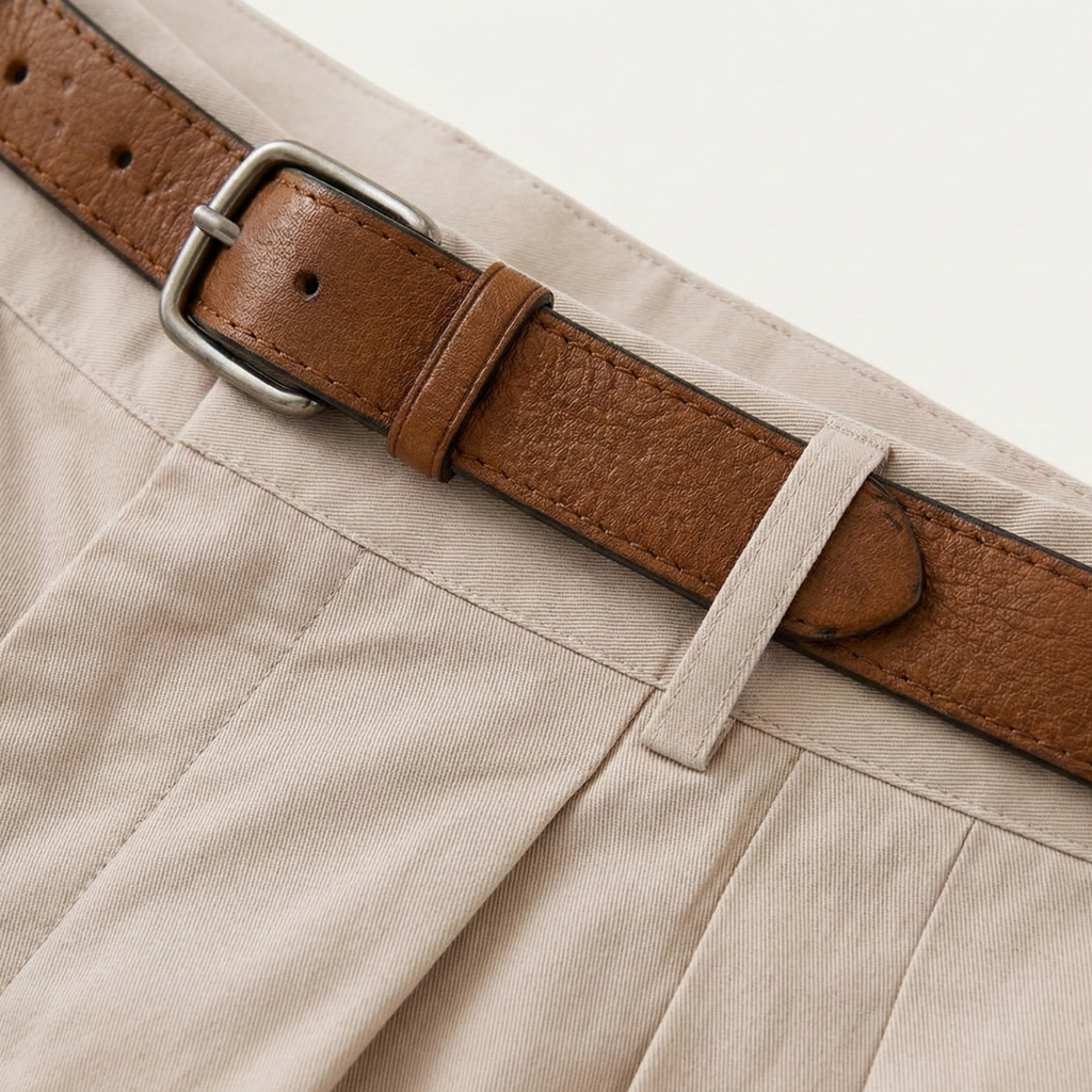 Short à pinces fermeture boutonnée et zippée homme – Madeleine