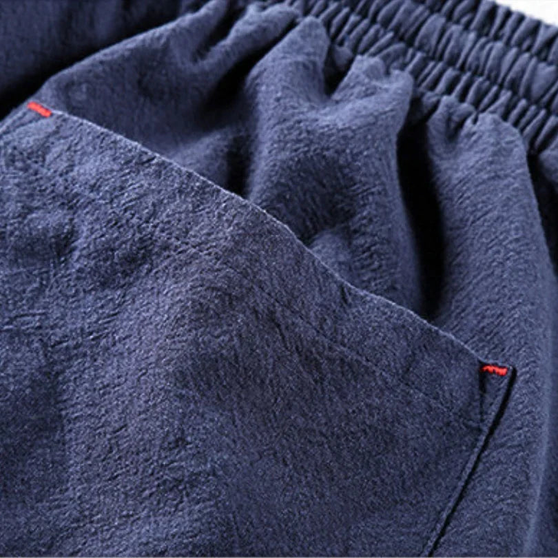 Short coupe droite à taille élastique et cordon de serrage homme – Perros-Guirec