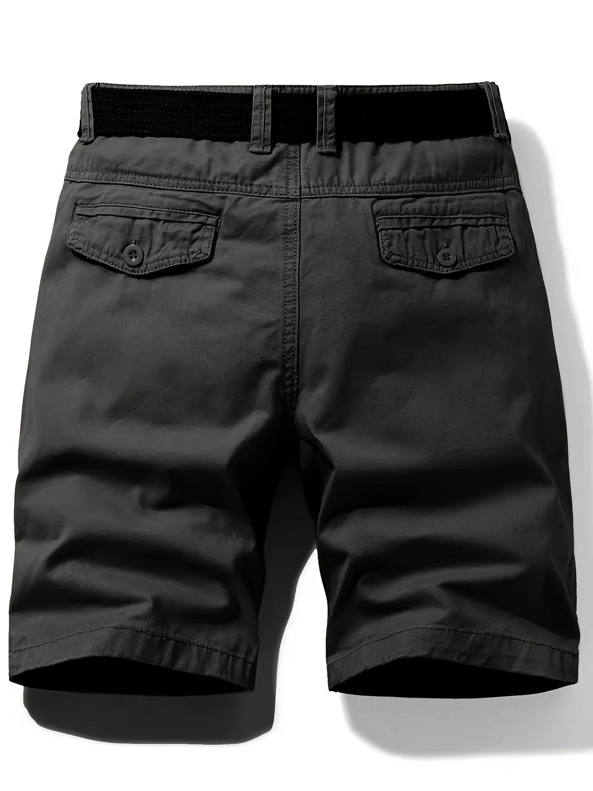 Short taille classique fermeture zippée et boutons passants de ceinture homme – Lisieux