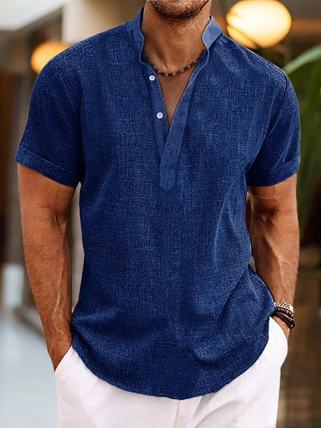 Chemise classique boutonnée coupe nette