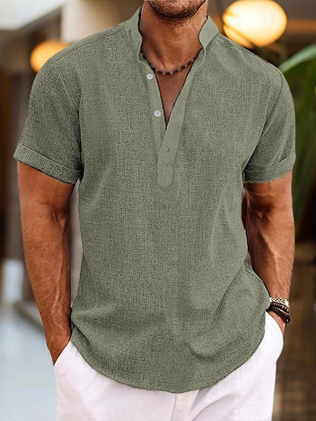 Chemise classique boutonnée coupe nette