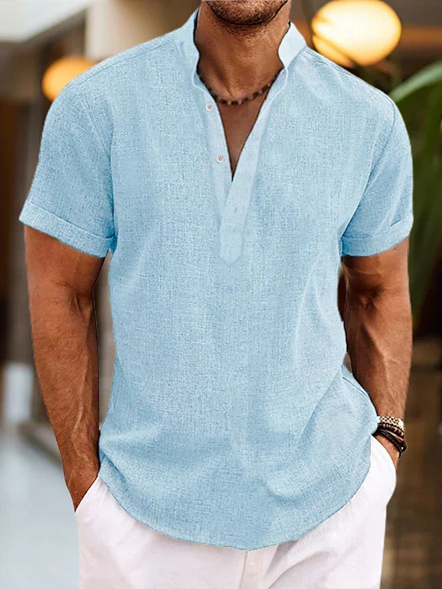 Chemise classique boutonnée coupe nette