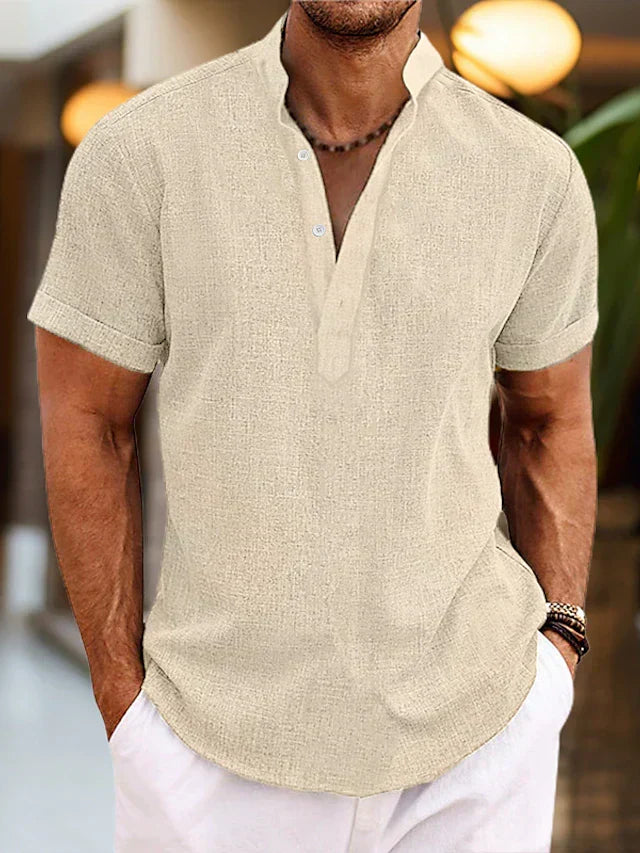 Chemise classique boutonnée coupe nette