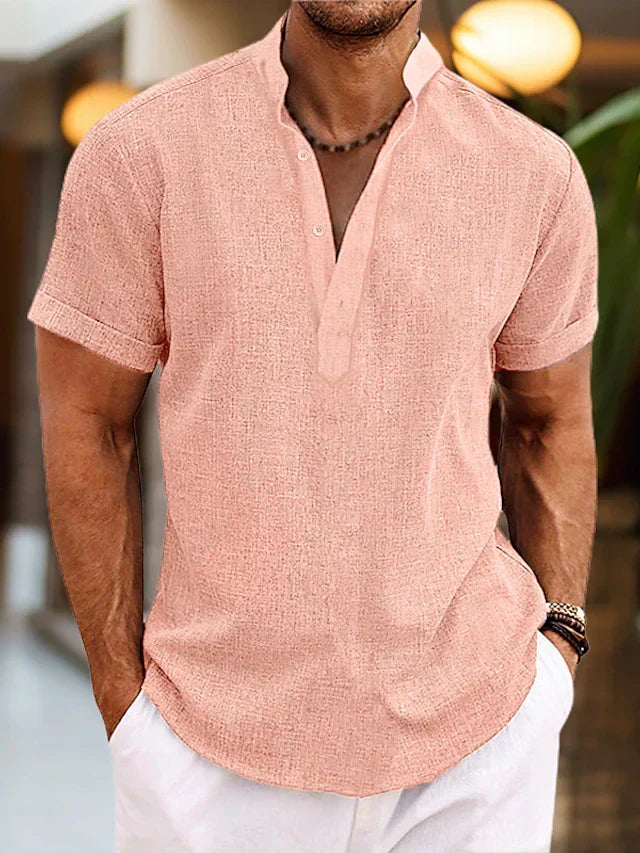 Chemise classique boutonnée coupe nette