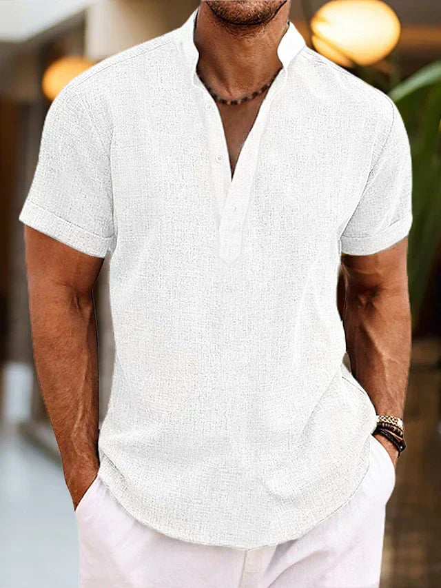 Chemise classique boutonnée coupe nette