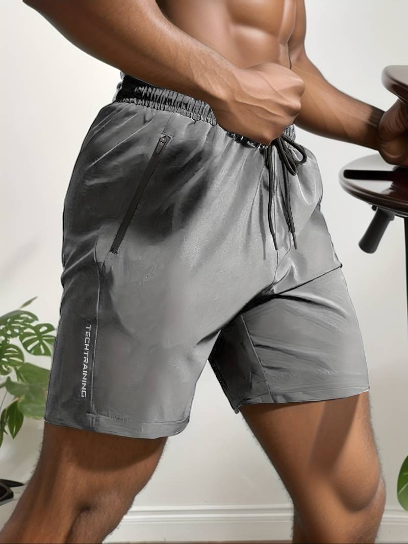 Short séchage rapide léger été décontracté allure sobre homme – Illiers