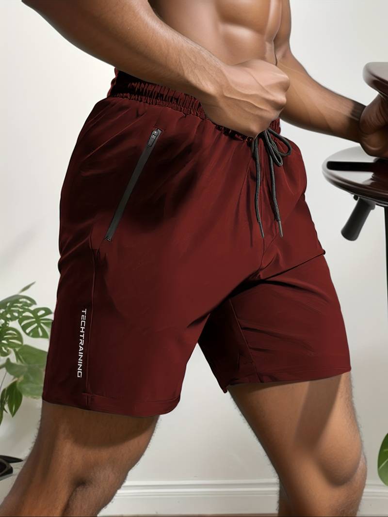 Short séchage rapide léger été décontracté allure sobre homme – Illiers