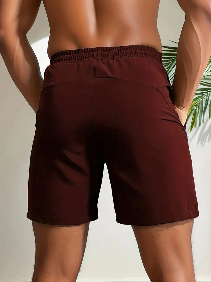 Short séchage rapide léger été décontracté allure sobre homme – Illiers