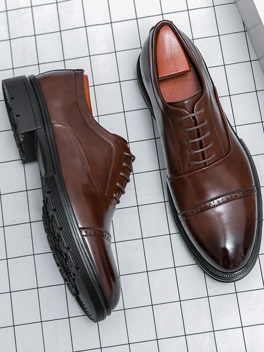 Souliers à lacets bout rapporté pour le quotidien homme – Banon