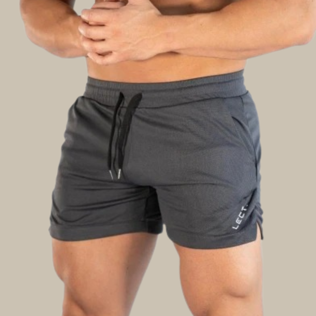 Short de bain coupe courte à cordon de serrage style sportif homme – Ainhoa