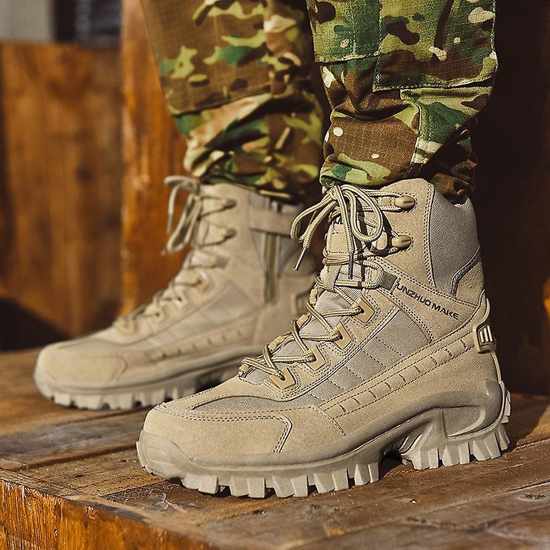 Bottes militaires imperméables pour le quotidien homme – Caromb